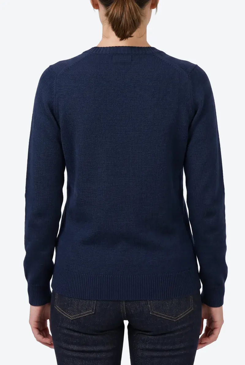 Pull Romy gedroen, Vue vun hannen
