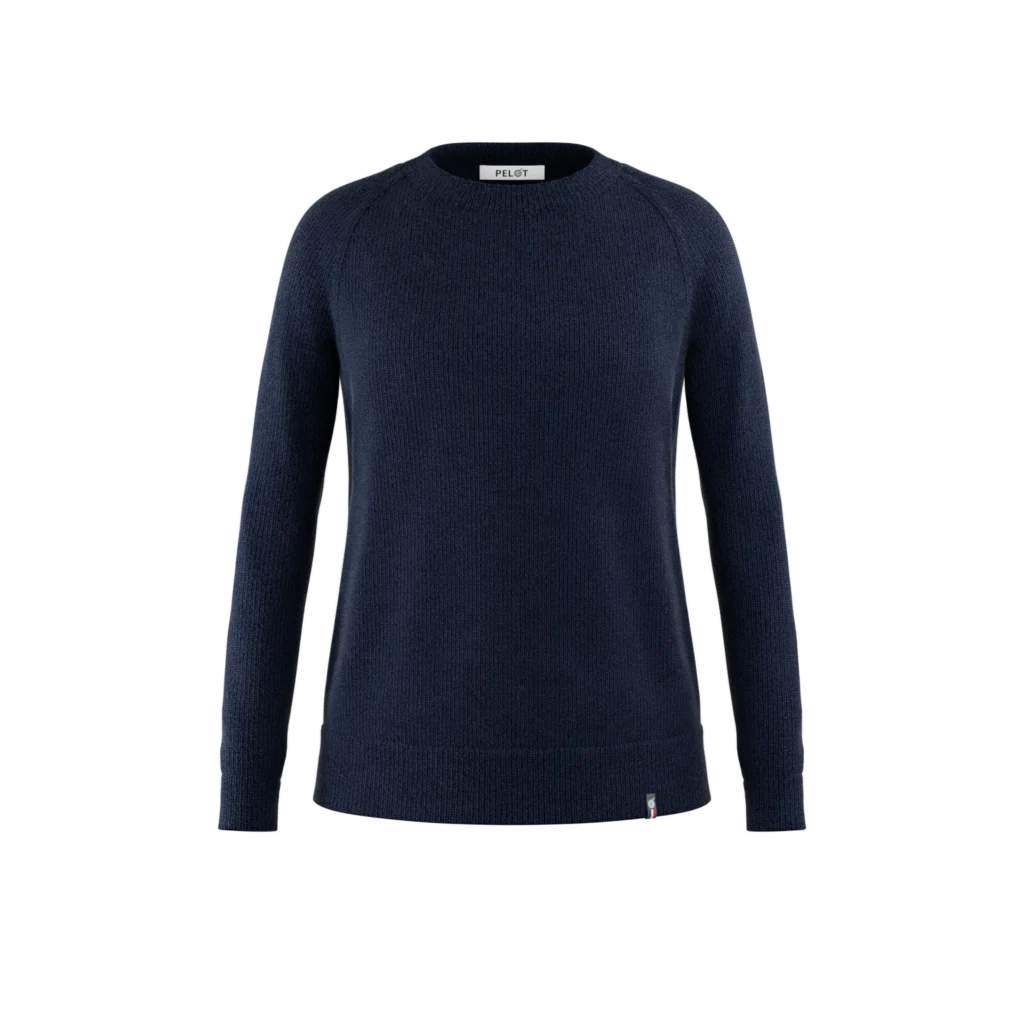 Alma Sweater — Navy blue